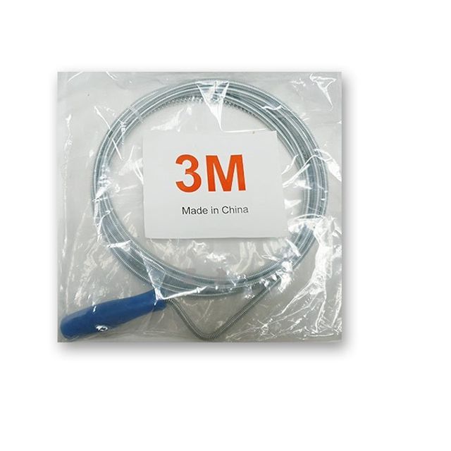 청소기 스프링 배수관 청소용품 3m T S 배수관청소