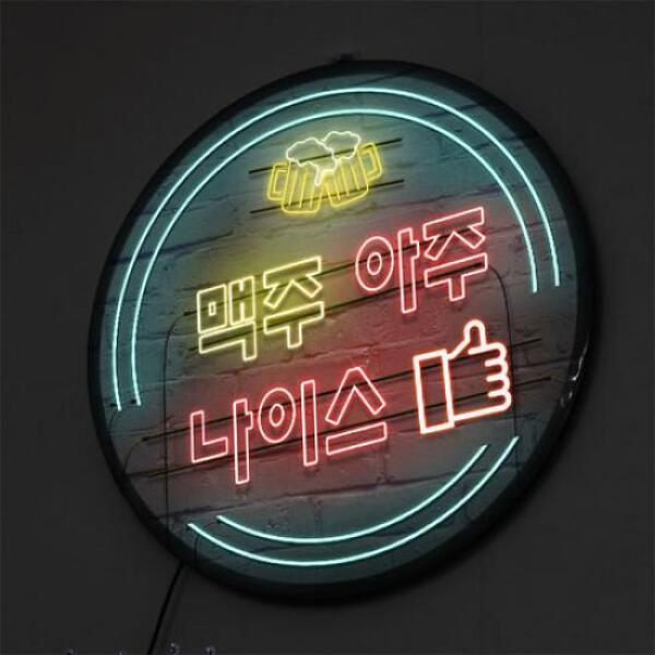 교보문고 꾸밈 nw 액자45R 아주나이스 261-LED