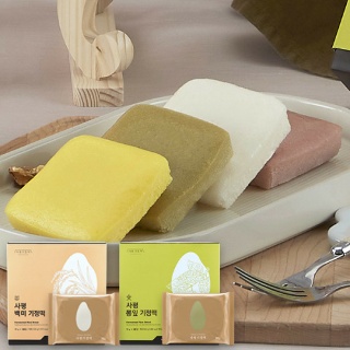 UNKNOWN 사평 선물세트 백미 뽕잎 기정떡 2박스 박스당 70g x 8봉입