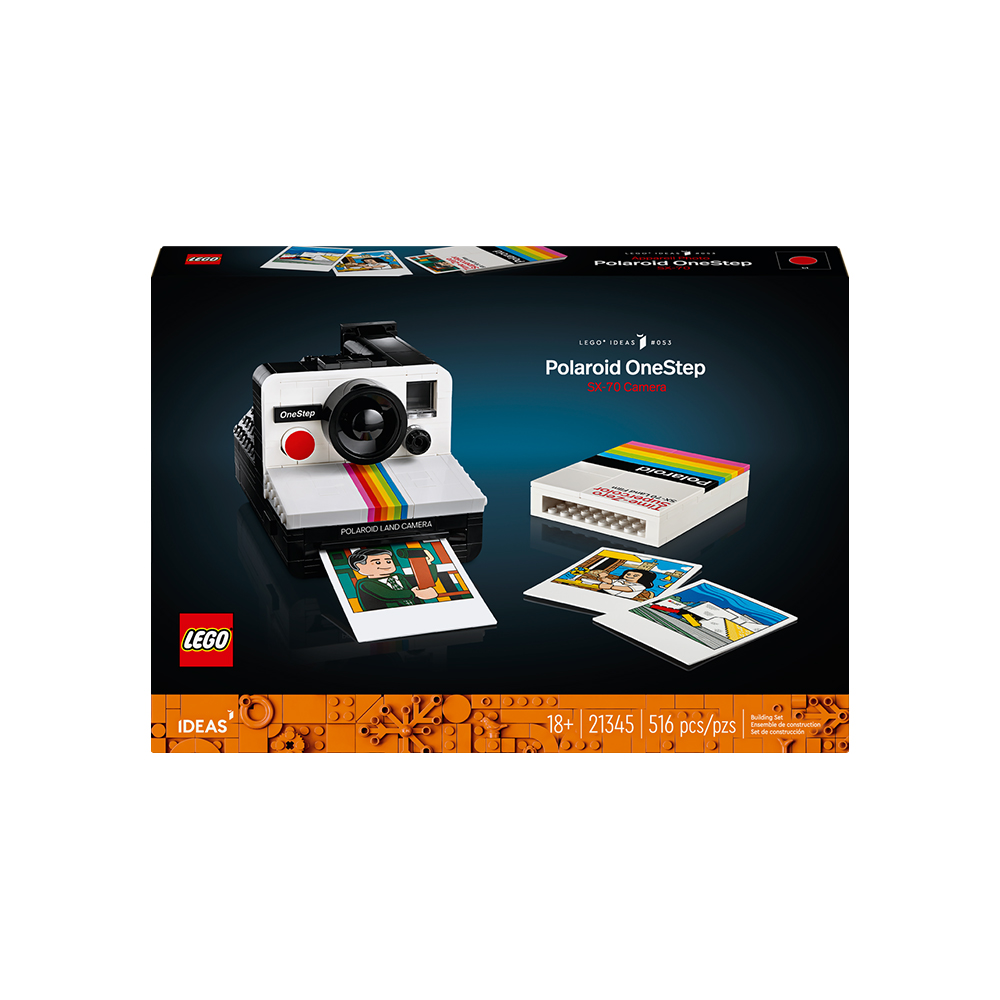 레고 아이디어 폴라로이드 원스텝 SX-70 카메라 21345