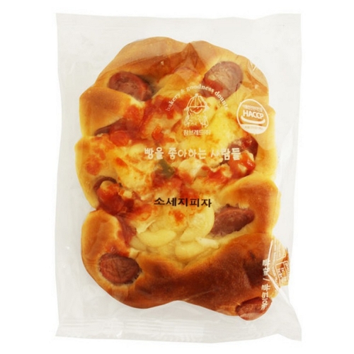 참브레드 소세지피자빵 90g