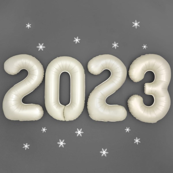 파티팡 은박풍선세트 2023 대 크림