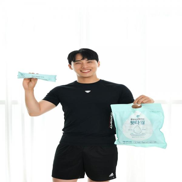 타월 물없이 샤워하는 바디 티슈 환자 골프 등산 캠핑 일회용 스포츠 타올 대형 10