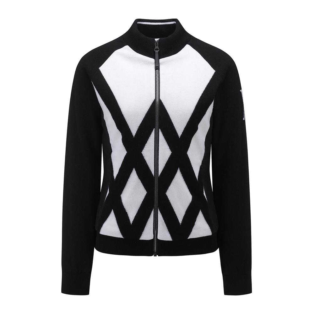 어뉴골프 여성 SIGNATURE BIG LOGO HYBRID JACKET WH AGCWWDJ04