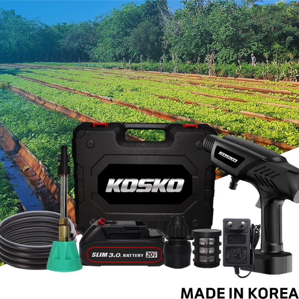 코스코 코스코 코스코 코스코 고압분무기 충전 휴대용 무선 농약 살포기 분무기 3 0ah 배터리 1개 세트