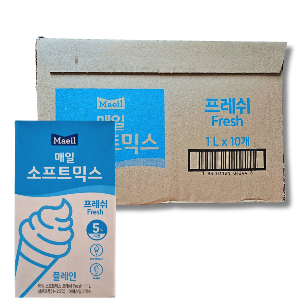 매일유업 매일유업 매일 유업 소프트믹스 프레쉬 M5 1L 1박스 10개 아이스크림 소프트믹스 아이스크림믹스 소프트아이스크림