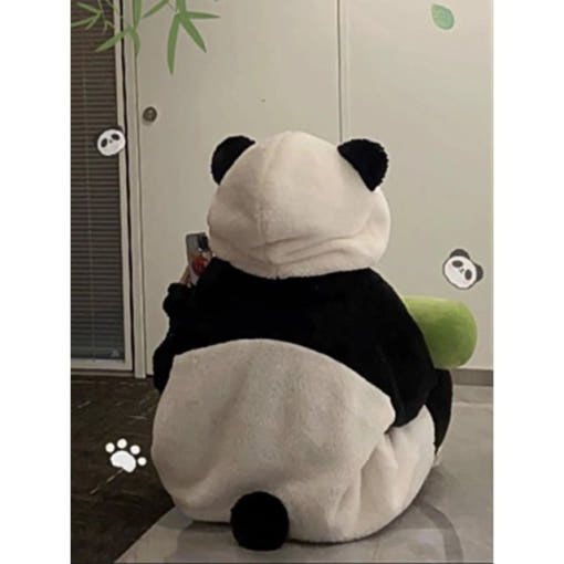 푸바오 판다 잠옷 귀여운 파자마 극세사