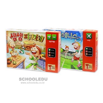 행복한바오밥 보드게임- 셈셈피자가게 셈셈테니스