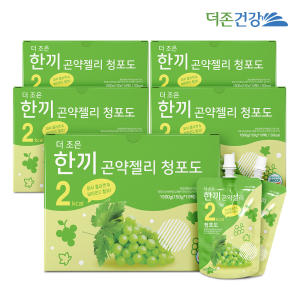 더존건강 한끼 곤약젤리 청포도 150g 10팩 5박스