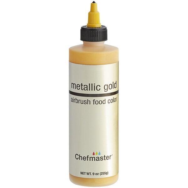 셰프마스터 세프마스터 메탈릭골드 에어브러쉬 컬러 식용색소 255g 배송2주 Chefmaster Metallic Airbrush Color