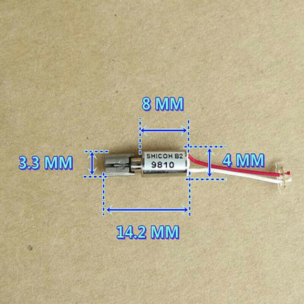 DC 3V-3 7V 마이크로 미니 코어리스 진동 모터 5 극 스마트 워치용 소형 개