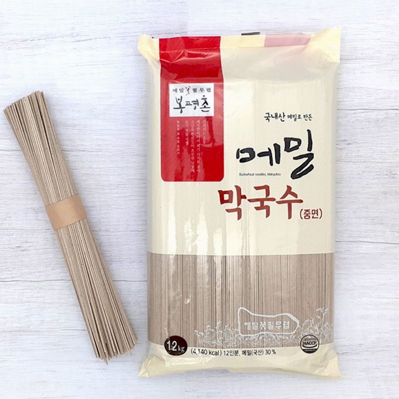 봉평농원 봉평촌 봉 촌 봉 촌 메밀막국수 중면 1 2kg 5개