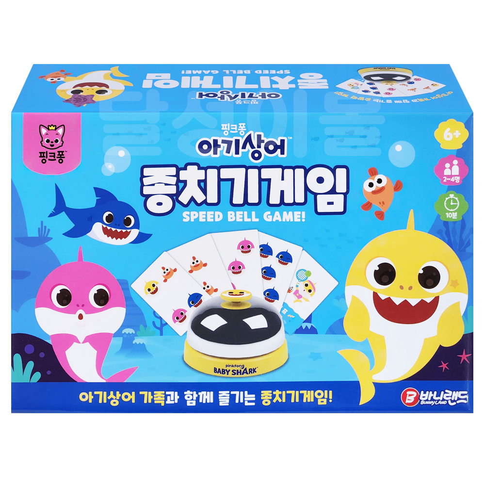바니랜드 바니랜드 핑크퐁 아기상어 종치기 게임 선물추천