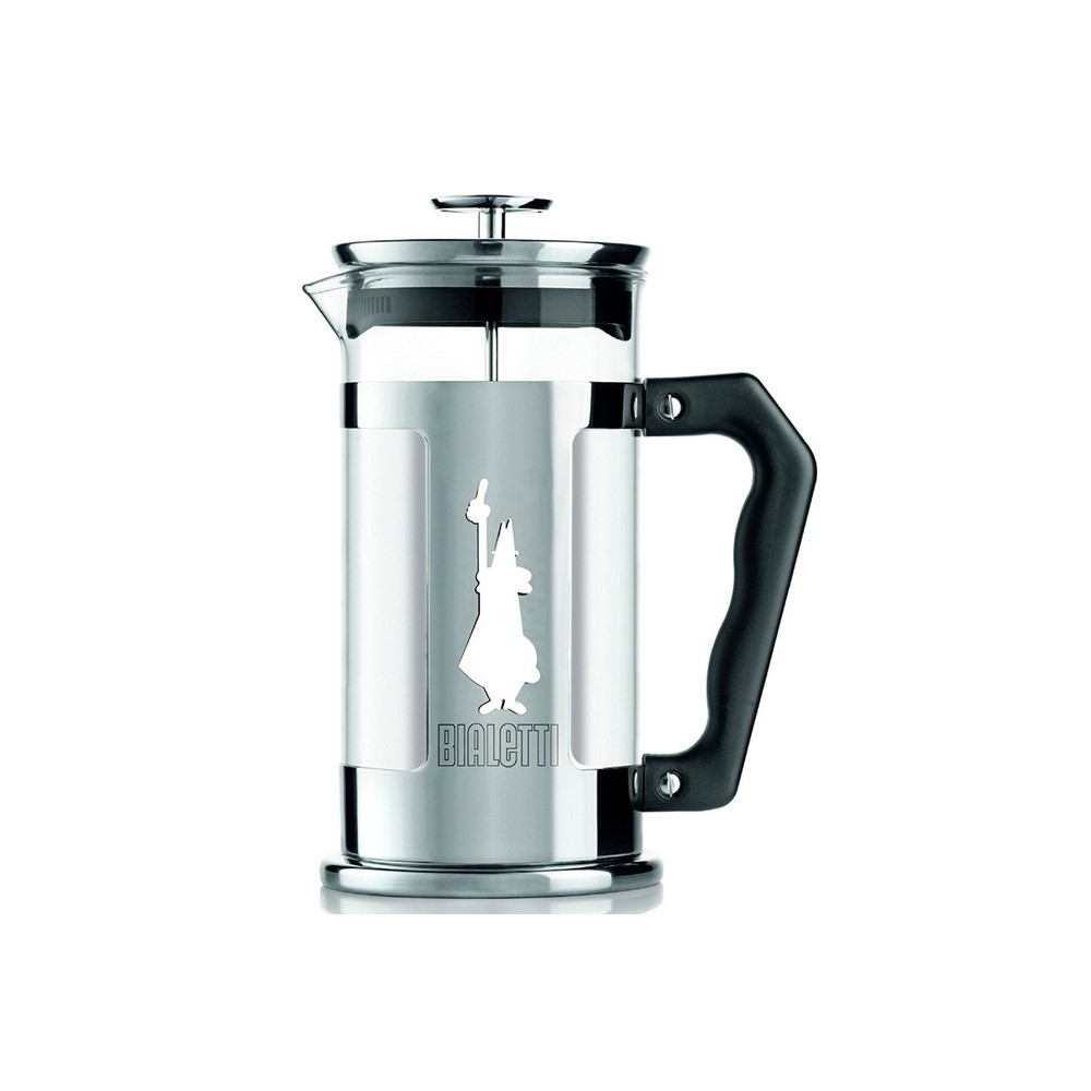비알레띠 비알레띠 Bialetti French Press 비알레띠 스테인리스 스틸 프렌치 프레스 커피 메이커 1L 8컵 8개