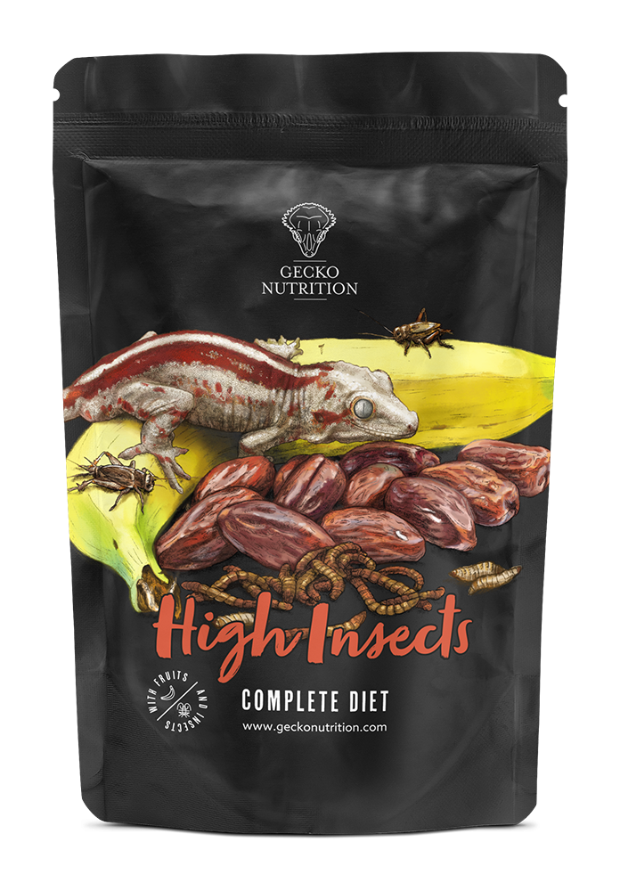 게코뉴트리션 크레스티드게코 먹이 250g 사료 슈퍼푸드 바나나