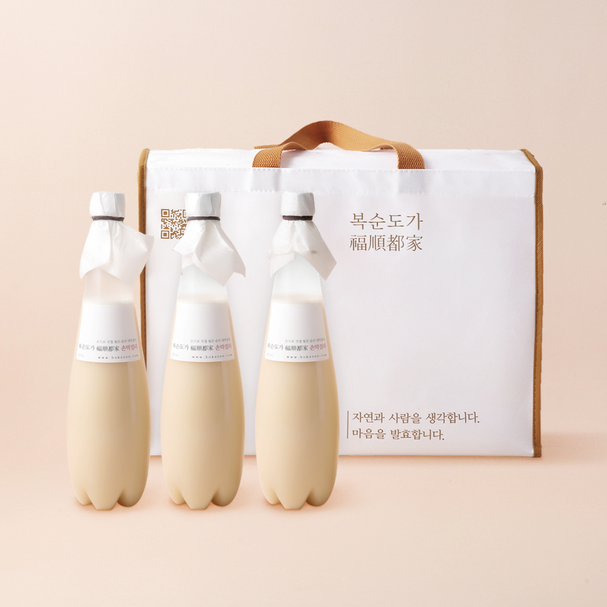 복순도가 복순도가 손막걸리 선물세트 6.5도 935ml x 3병