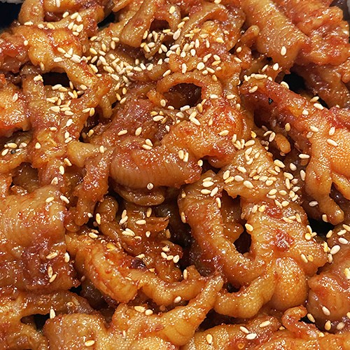 전라도청년 불맛 직화 매운 무뼈 닭발 화끈하게 매운맛 2개 200g