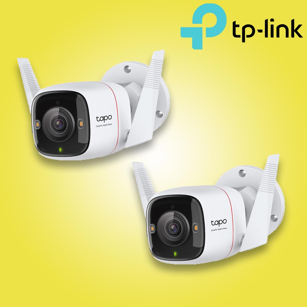 티피링크 티피링크 티피링크 Tapo 400만화소 컬러프로 고정형 실외용 카메라 CCTV C325WB