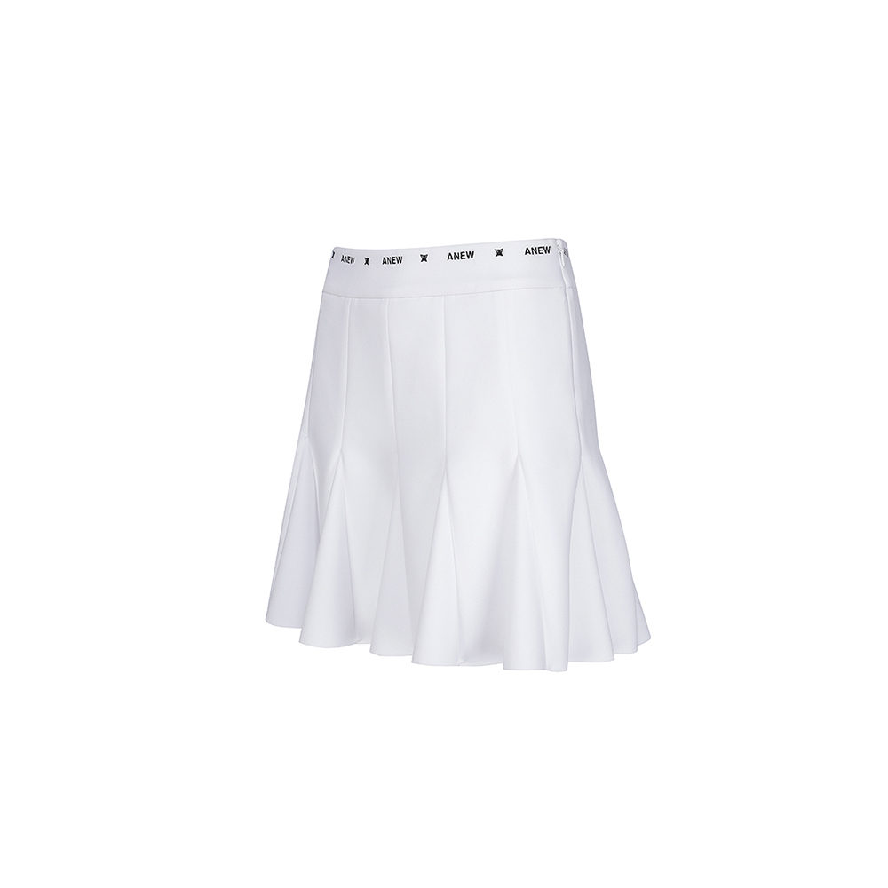 어뉴골프 여성 BUBBLE PLEATS POINT 스커트 WH AGCFWSQ11