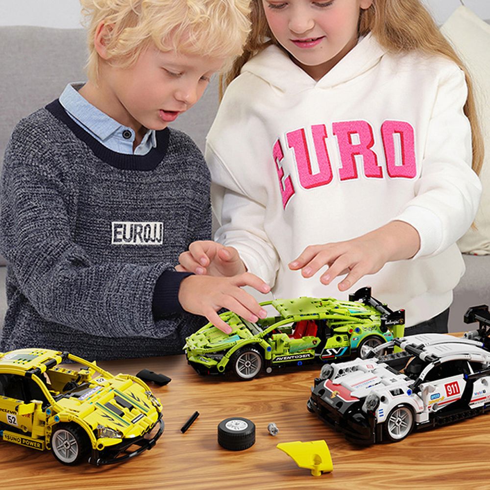 자광 스포츠카 캐릭터블럭 자동차 블록 완구 블럭장난감 놀이