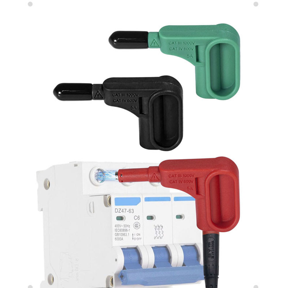 3PCS Diy 전자 멀티 미터 마그네틱 헤드 바나나 플러그 솔더리스 고속 자석 프로브 터미널 액세서리 도