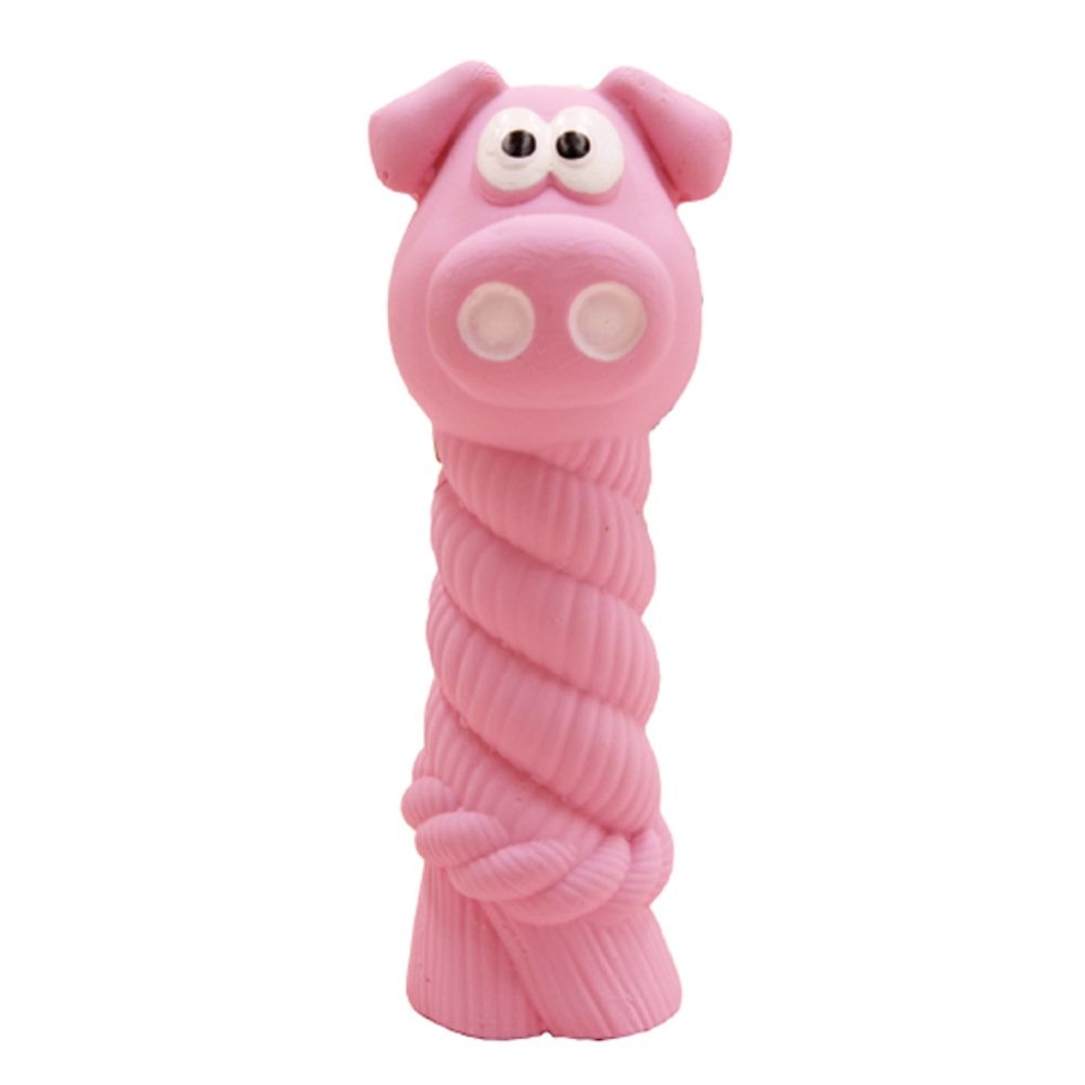 칼리 강아지 크런치 피그 삑삑이 라텍스 장난감 1P 토이