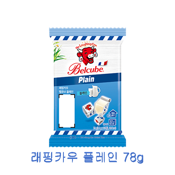 래핑카우 벨큐브 플레인 78g 15개입 3개 냉장배송