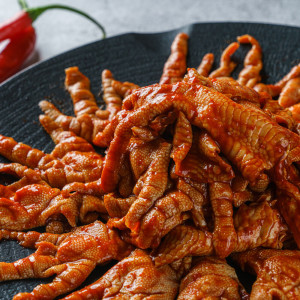 닭발맛집 납품 국내산 100 숯불 직화구이 매운 무뼈 닭발 당일제조배송 10개 500g