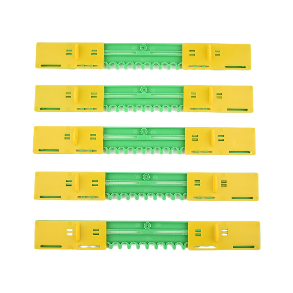 5Pc 플라스틱 벌집 문 양봉 상자 문 탈출 방지 하이브 게이트 시트 둥지 스페이서 꿀벌 입구 도구