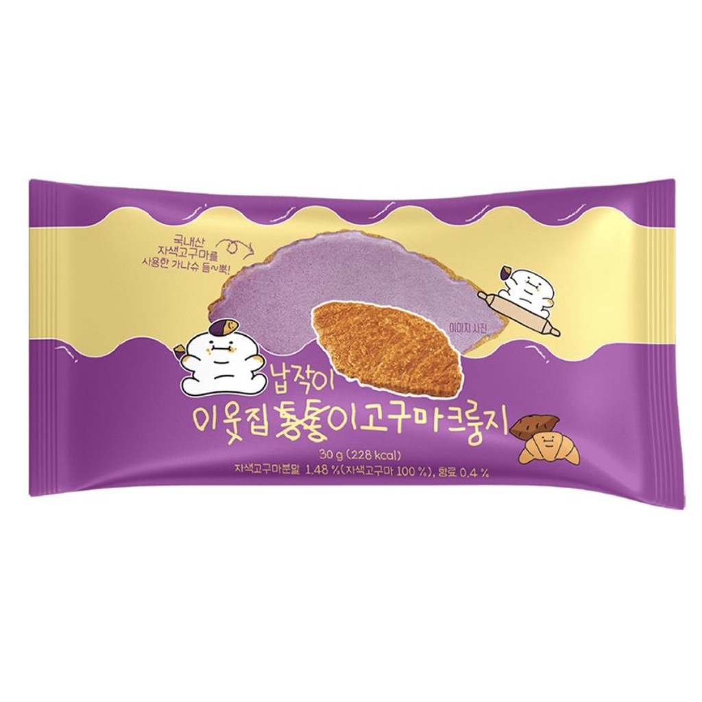 간식 이웃집통통이 고구마크룽지 30g 3개