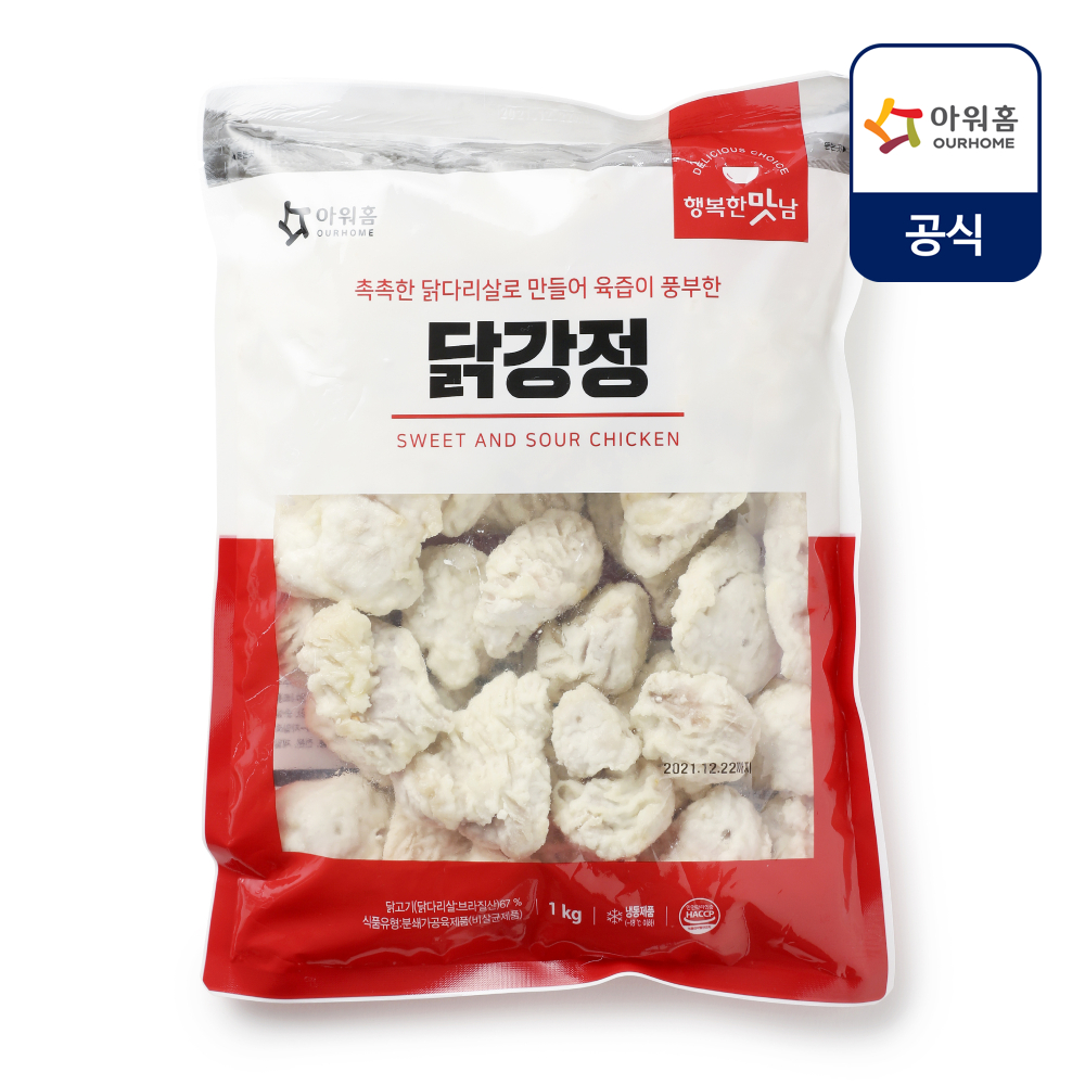행복한맛남 아워홈 행복한맛남 닭강정 식자재용 1kg
