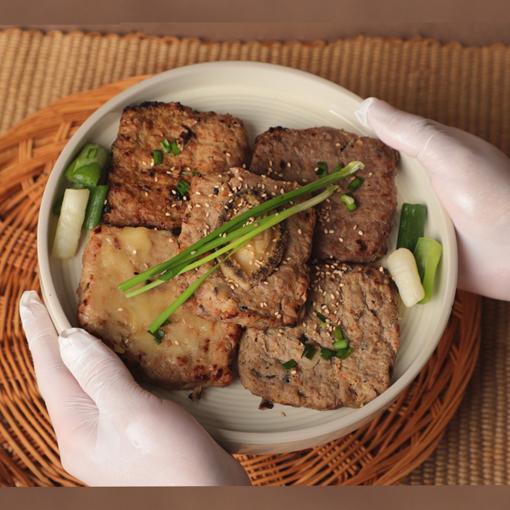 담양 100 숯불 한우 떡갈비 5종류 한우떡갈비 1개 90g