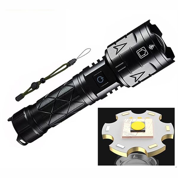 LED 랜턴 손전등 후레쉬 Laser 충전식 L22