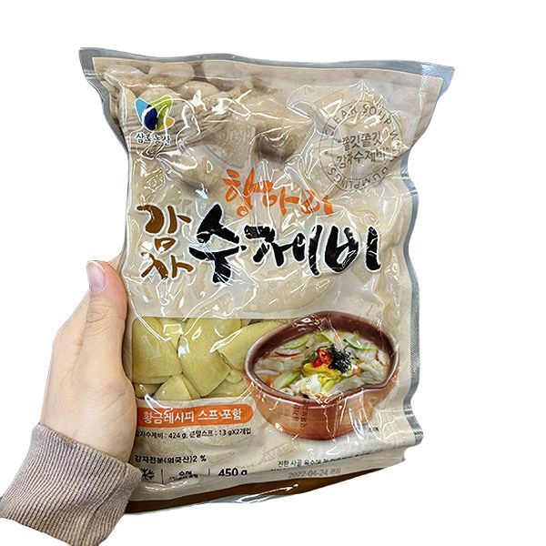삼호 삼호 삼호 항아리감자수제비 450g 종이박스포장 2개