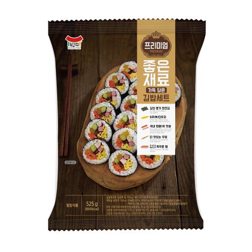 일미농수산 일가집 일가집 프리미엄 김밥세트 525g