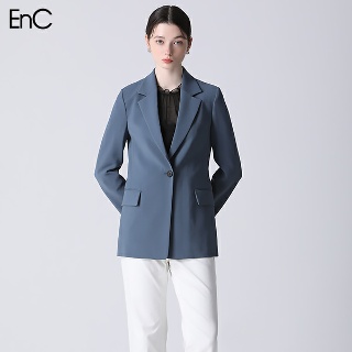 enc 이엔씨 EnC 원버튼 솔리드 베이직 자켓 택가격279000원