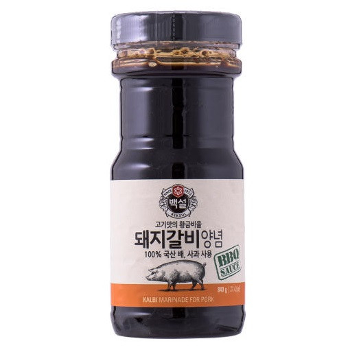 CJ제일제당 백설 Cj백설 돼지갈비 돼지불고기 소불고기 양념 사과배 각 840g