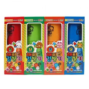 해피프랜즈 해피 컵쌓기 DM 12PCS X 2매입
