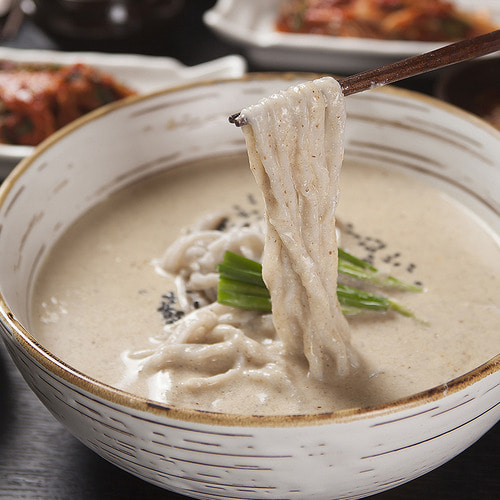 다림 들깨 칼국수 들깨육수 생칼국수 5인 세트 진한 들깨육수로 든든