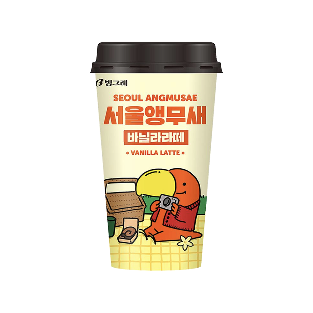 빙그레 빙그레 서울앵무새 바닐라라떼 300ml