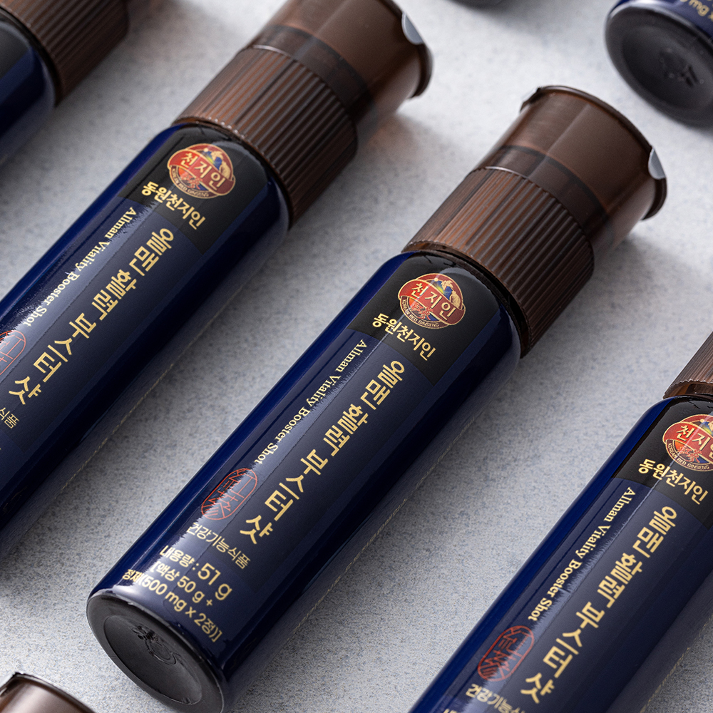 천지인 올맨 활력 부스터샷 (액상50g + 정제500mg x 2정) x 14개입