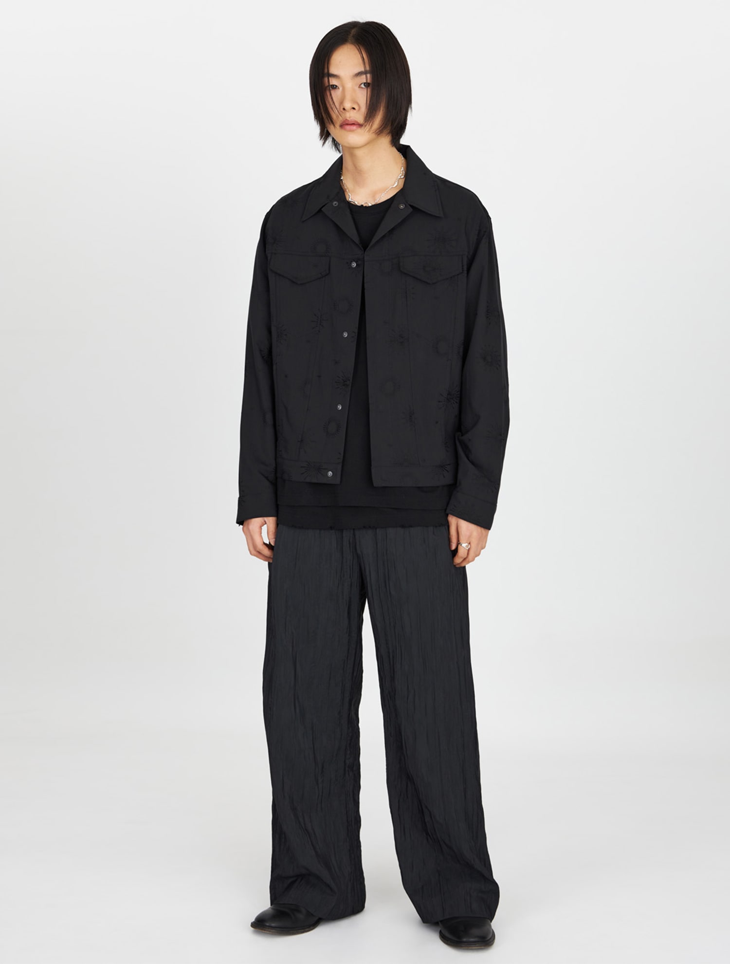 유스 유스 3-Pleats Pants - YHBCSSMWPT003BK