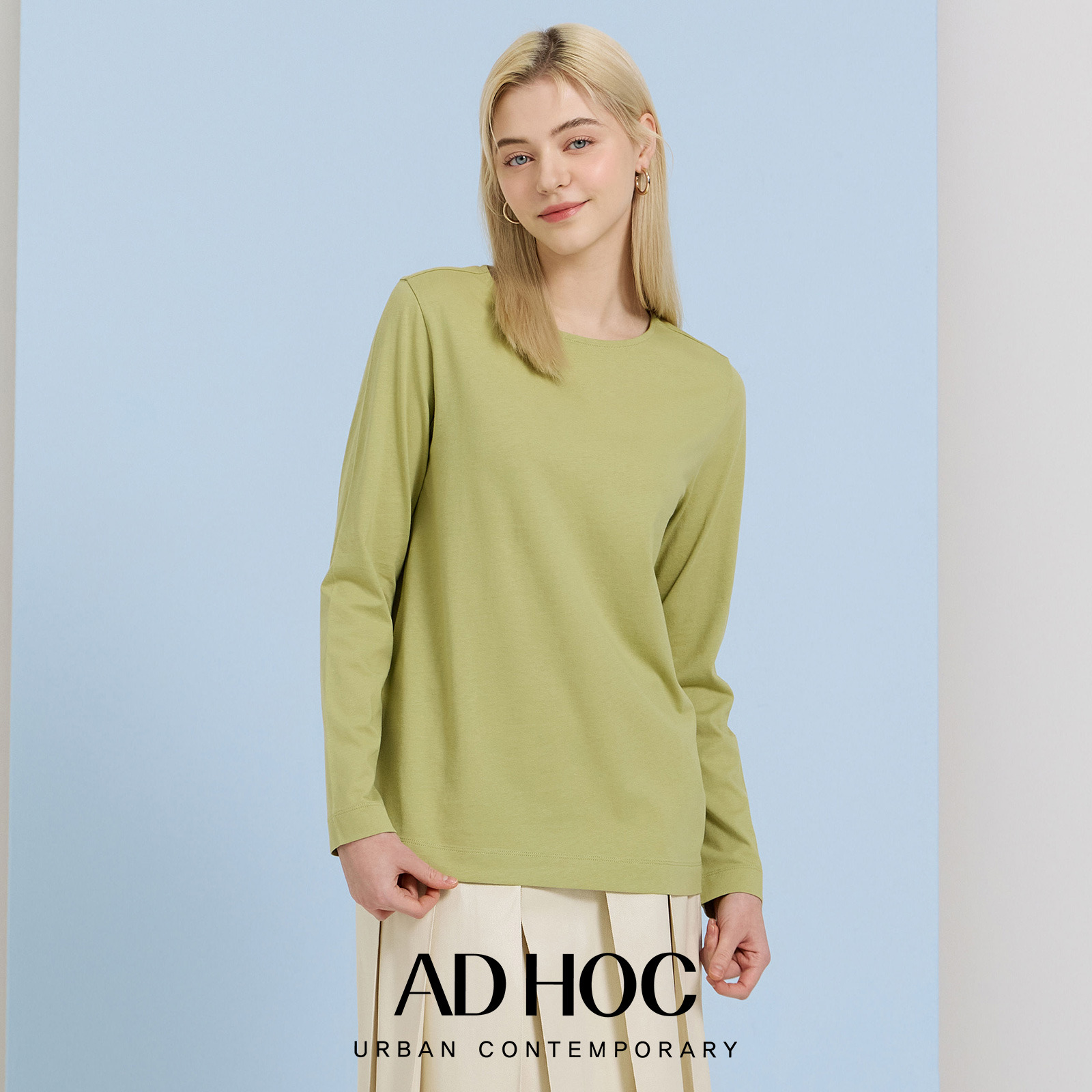 애드호크 AD HOC 애드혹 24 Spring 여성 오가닉 코튼100 티셔츠 7종