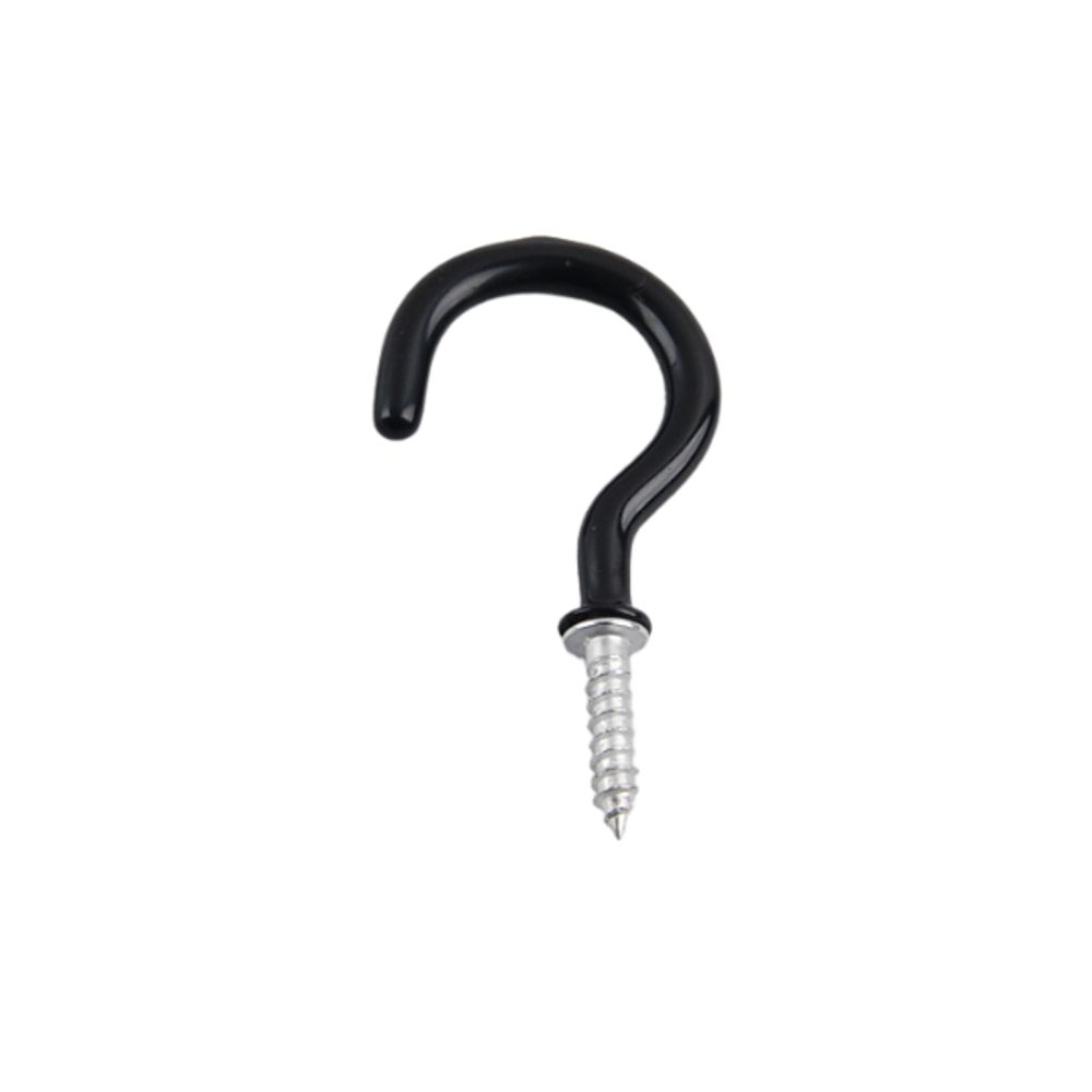 고리걸고리 다용도 후크 고리 물음표 스크류 PVC 대