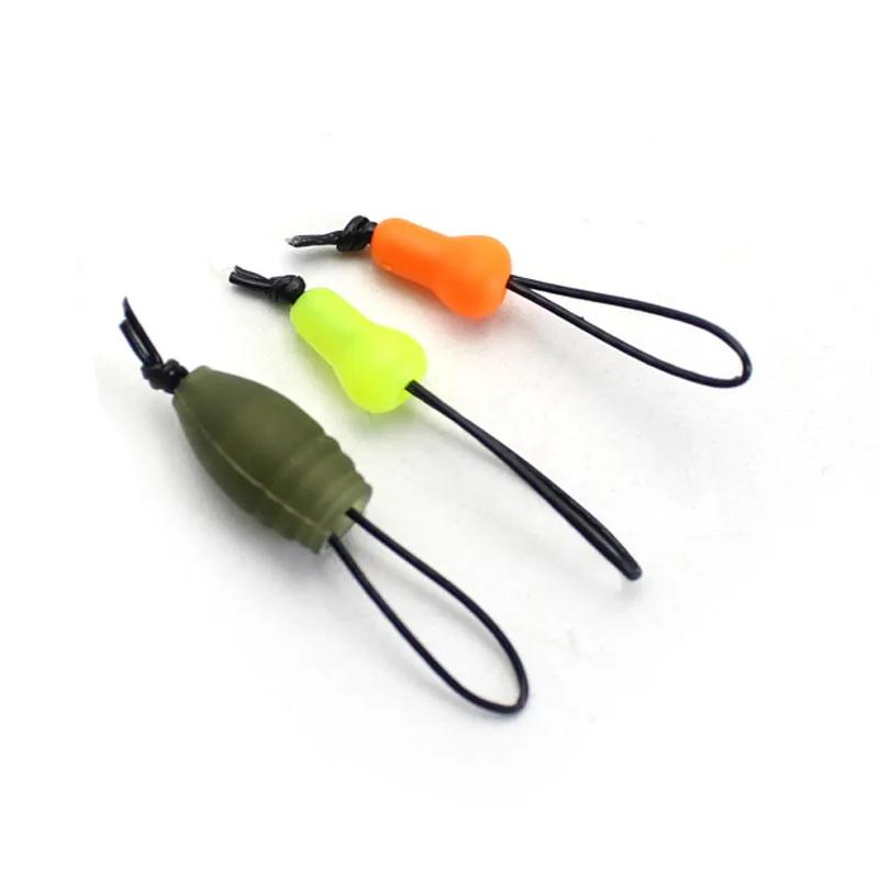 8PCS 손 묶여 Dacron 극 탄성 커넥터 일치 잉어 낚시 태 클 장비