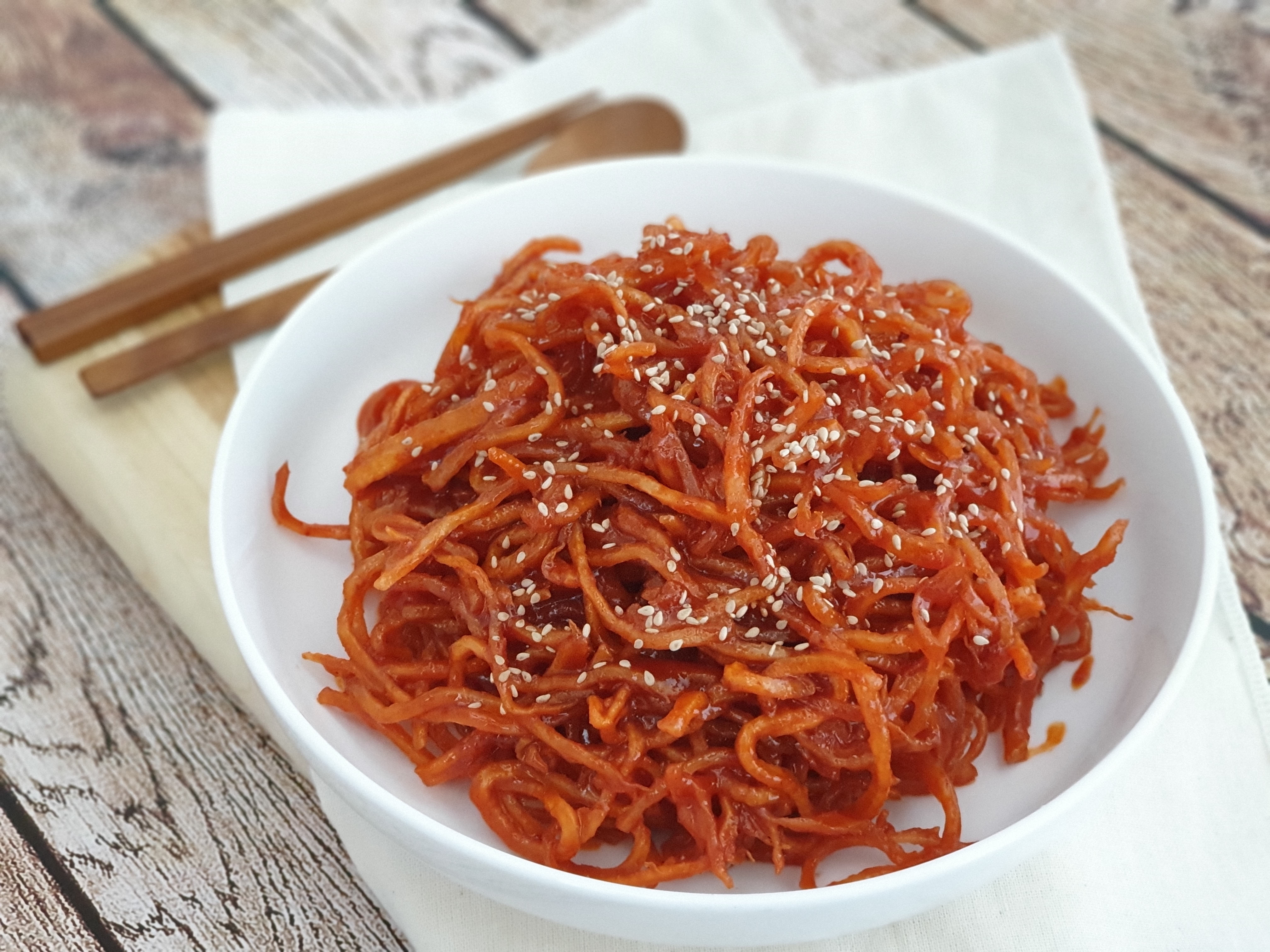 김치각 고추장 일미무침 150g 오징어채 진미채무침