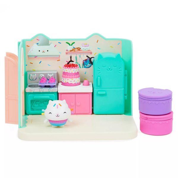 Gabby s Dollhouse 베이키 위드 케이키 키친 장난감 Bakey With Cakey Kitchen