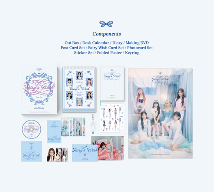 개봉앨범 포토카드 아이브 IVE 2024 SEASONS GREETINGS A Fairys Wish 시즌 그리팅