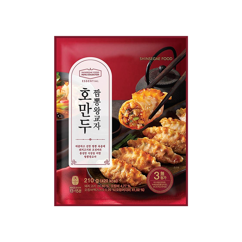 세린식품 호텔컬렉션 호만두 짬뽕 왕교자 