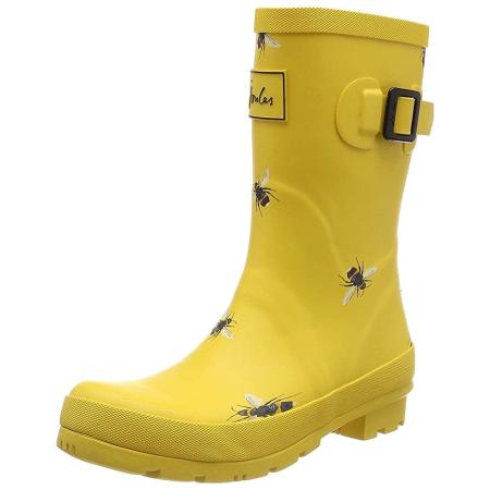 Joules 여성용 Molly Welly 레인 부츠 보태니컬 비트 뿌리